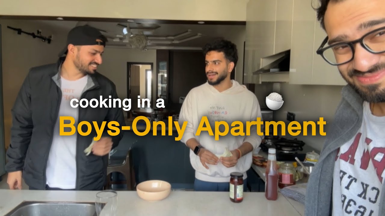 3 boys in the kitchen won&rsquo;t stop making bad jokes
