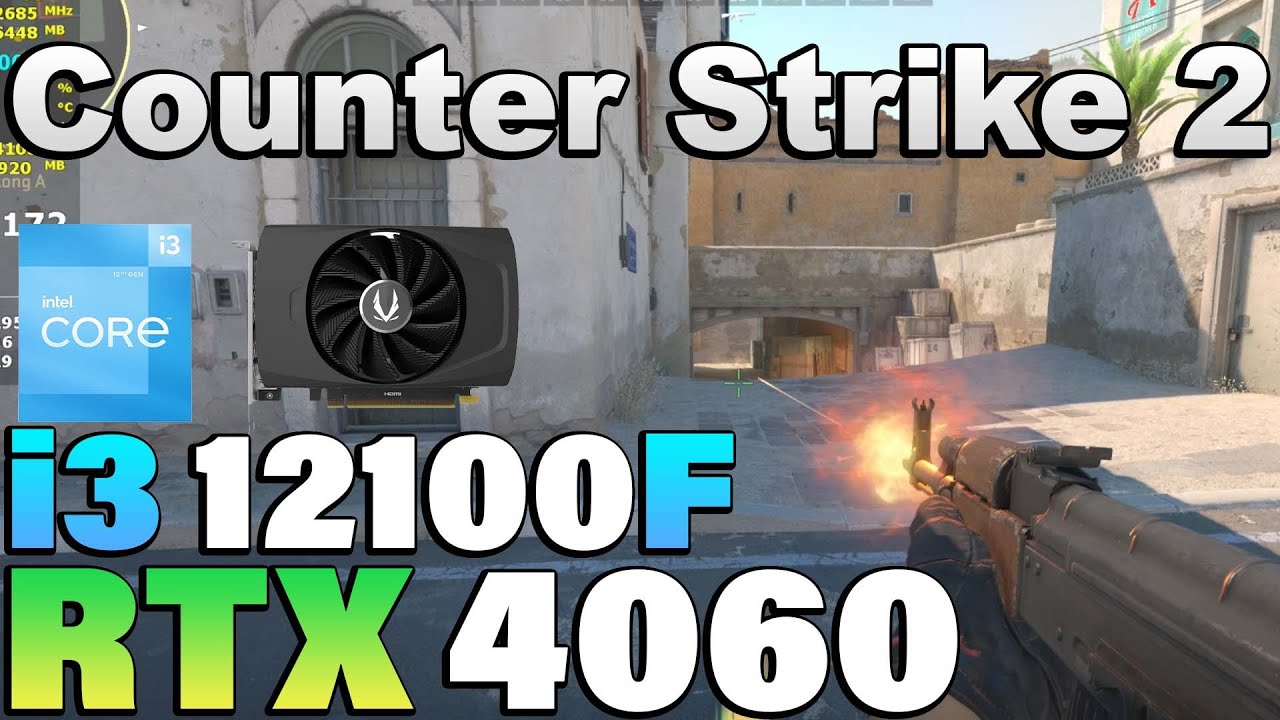 Counter Strike 2 - i3 12100F + RTX 4060