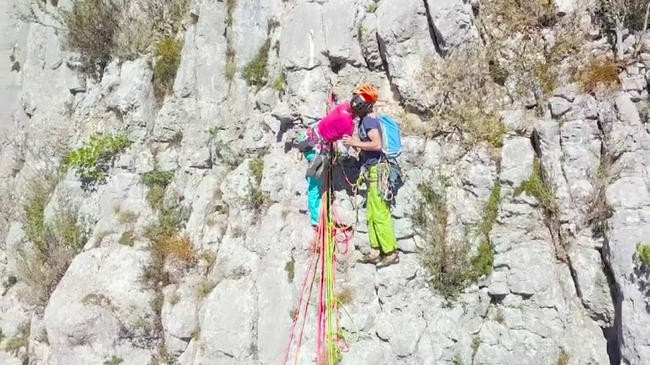 Escalade dans le Vercors