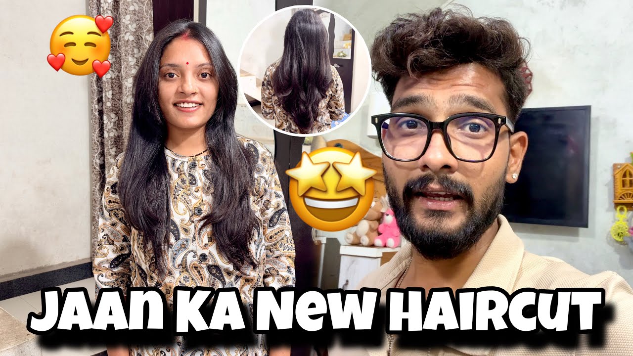 Jaan Ka New Haircut 🤩