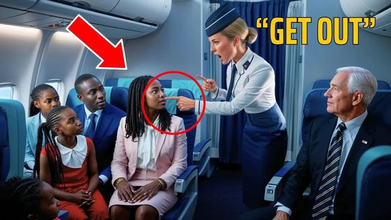 Flight Attendant Kicks Black Billionaire Family Off Plane, Finds Out They Own the Airline!