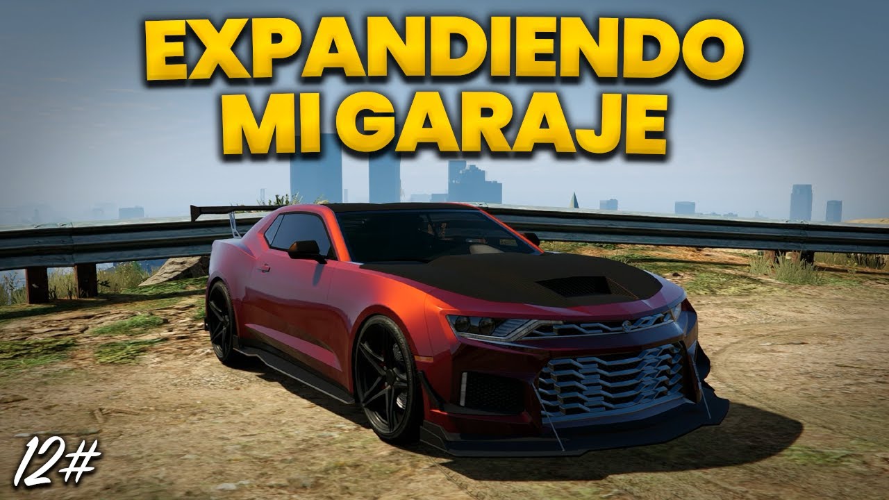 TUNEO un AGRESIVO CAMARO y casi me quedo sin dinero... | Expandiendo mi Garaje 12# GTA Online