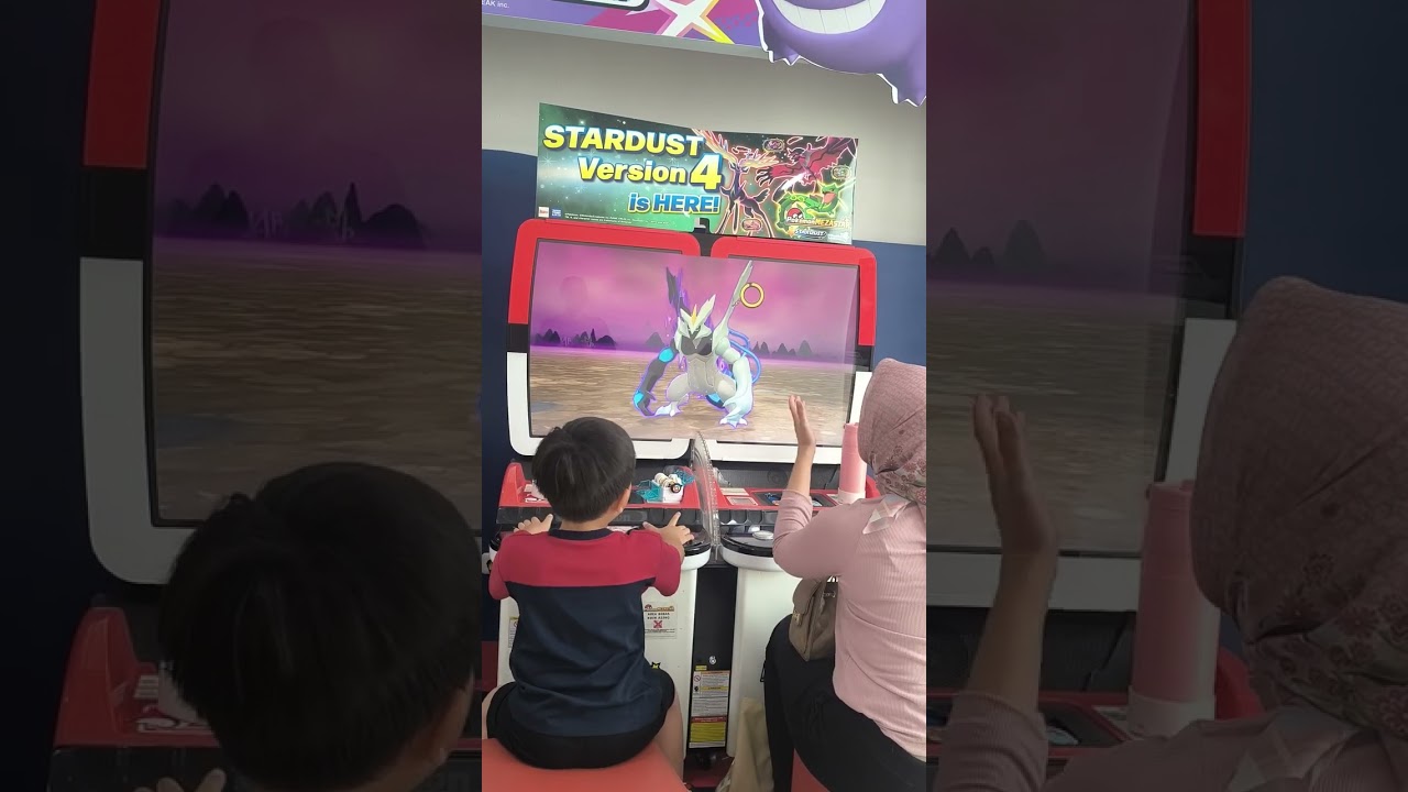 Melawan Kyurem superstar pokemon! Mezastar pokemon Stardust ver. 4 di Cibinong city mall