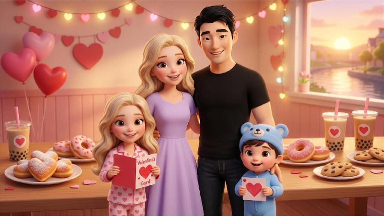 Our family Valentine