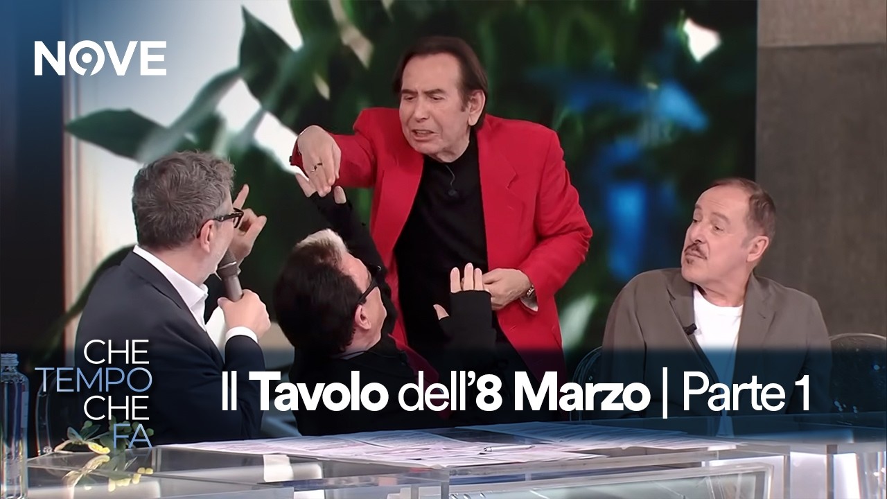 L'ultimo Tavolo dell'8 marzo - Parte 1 | Che tempo che fa