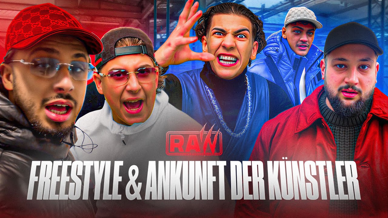 RAW SEASON KÜNSTLER ESKALIEREN BEIM FREESTYLE 🔥 RAW Season | EP1 | Vlog 2