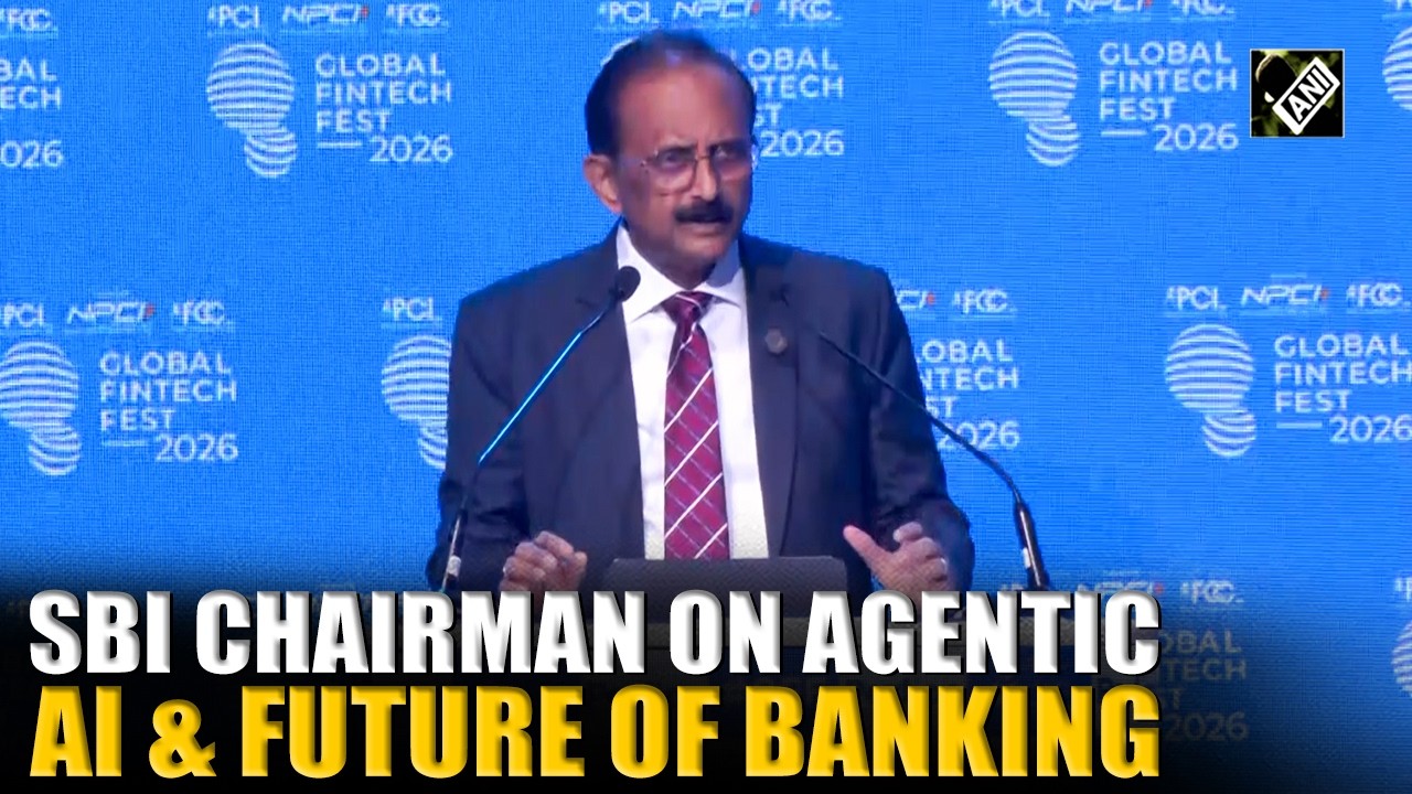 SBI Chairman Challa Sreenivasulu Addresses Global Fintech Fest On Agentic AI & Future Of Banking