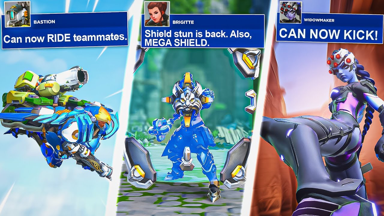 Overwatch 2, но у каждого героя есть НЕНУЖНЫЙ БАБФ...