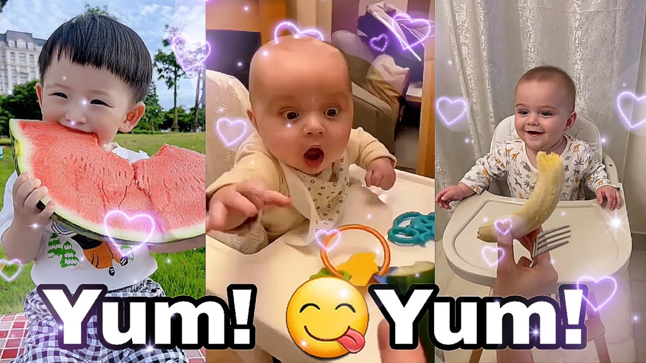 Cute baby eating videos 🤤#funny #cutebaby #trending #eating 