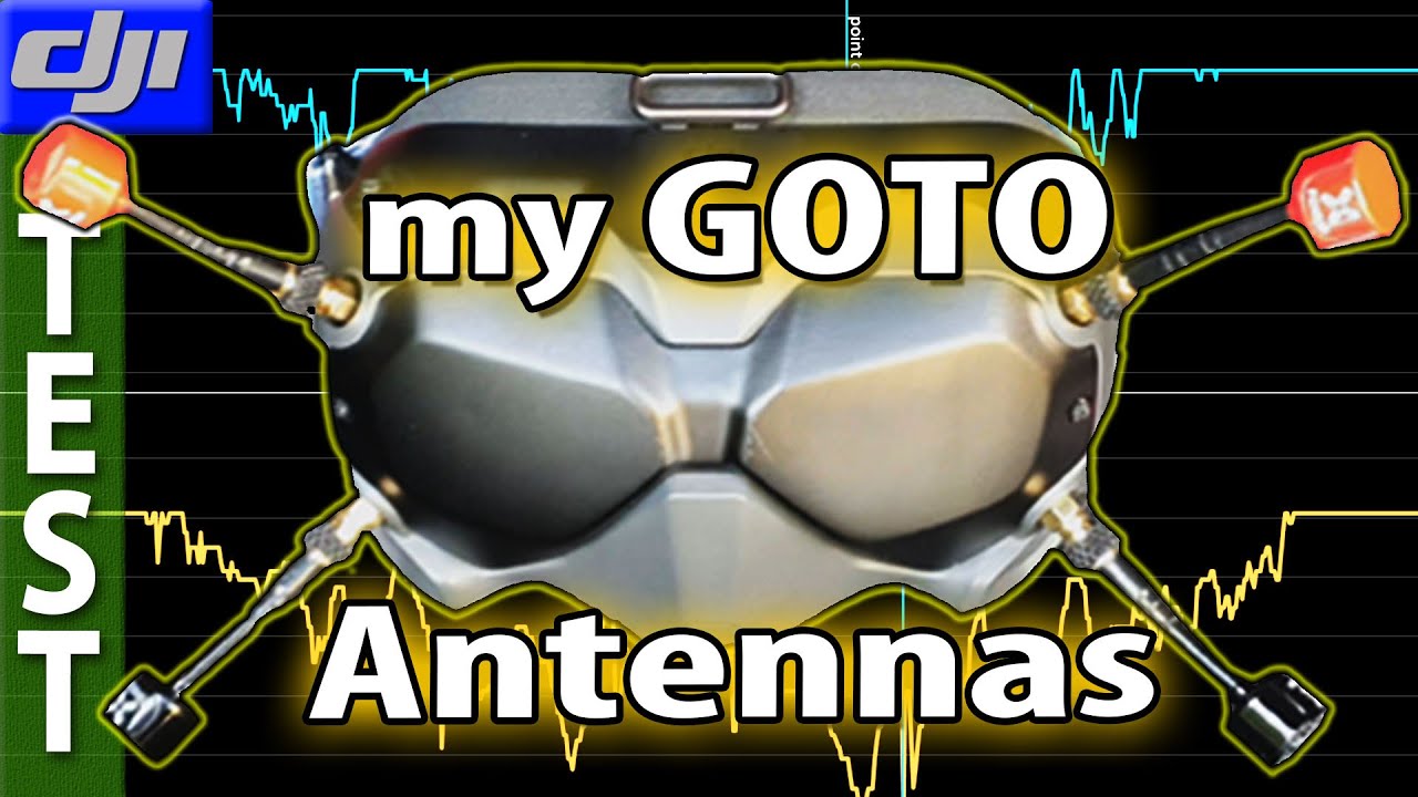 DJI FPV Antenna Test improved! (GPS + SRT = good comparison of Lollipop vs Patches)