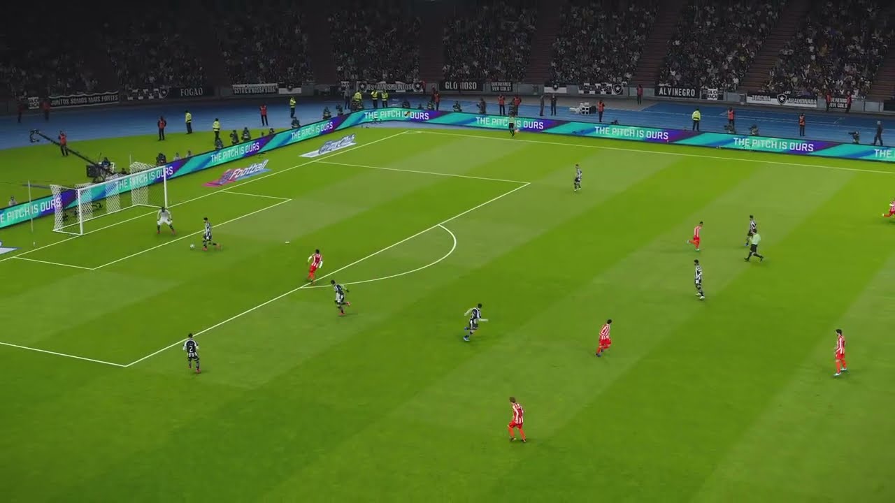 BOTAFOGO X BANGU| AO VIVO COM IMAGENS | JOGO DE HOJE |PES 21 Gameplay Ps4