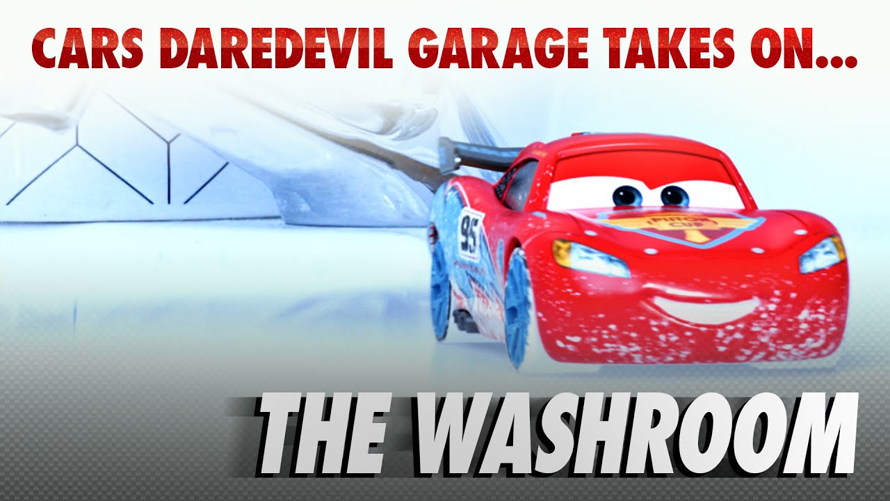 Disney Pixar Cars | The Die-cast Series Ep. 2 | Takes on the Washroom | @disneyjr