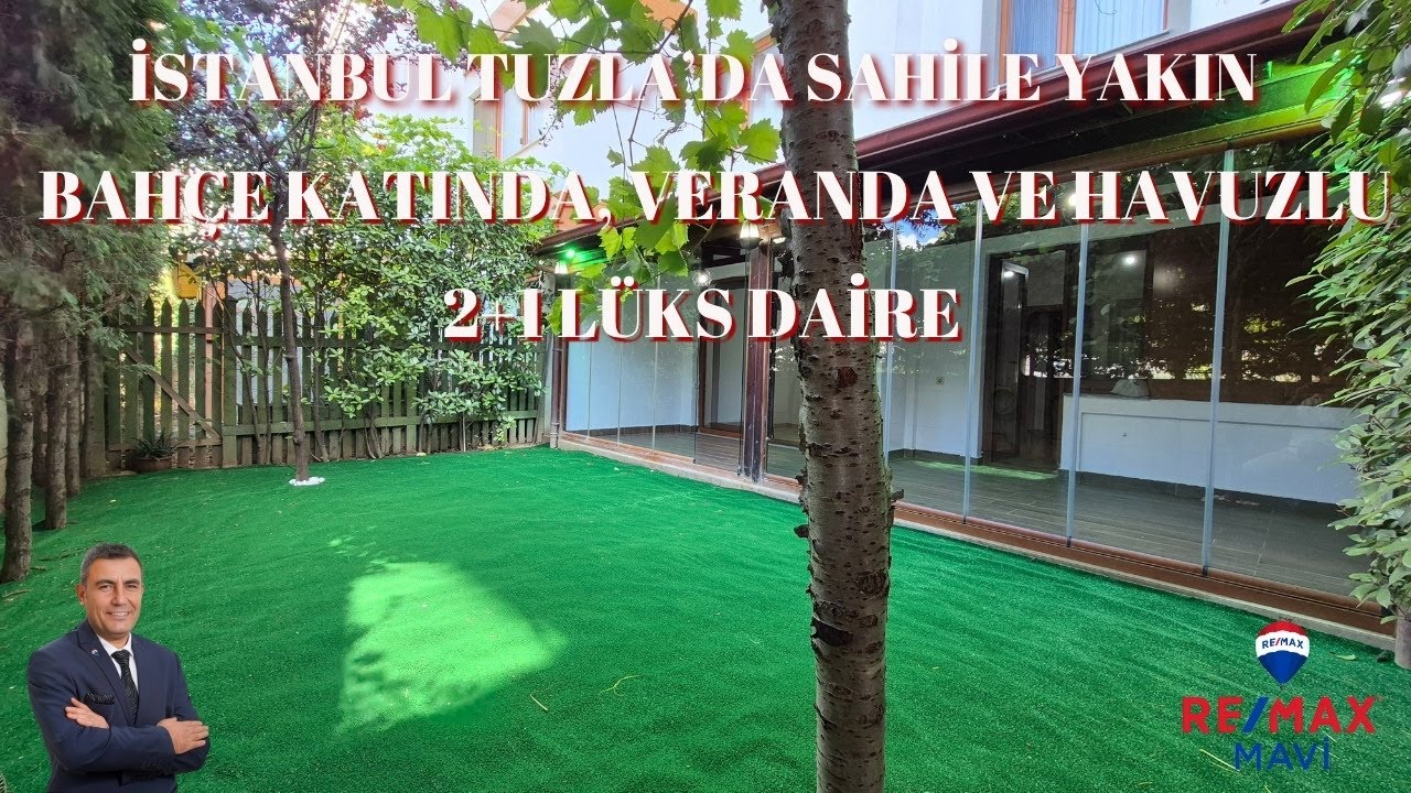 TUZLA SATILIK 2+1 DAİRE | İSTANBUL TUZLA SATILIK 2+1 DAİRE | TUZLA BAHÇE KATI SATILIK DAİRE |EV TURU