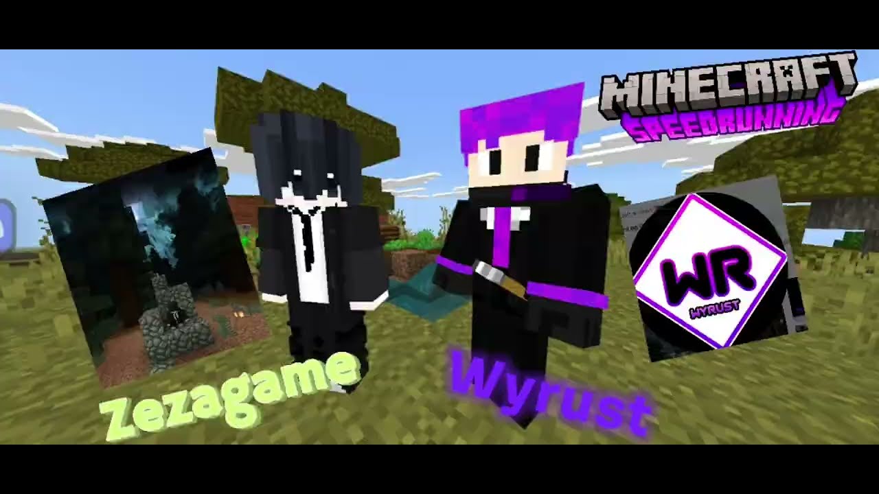 Minecraft Sppedrun หาหมู่บ้านEp1 @WyRust  @zezagameming 