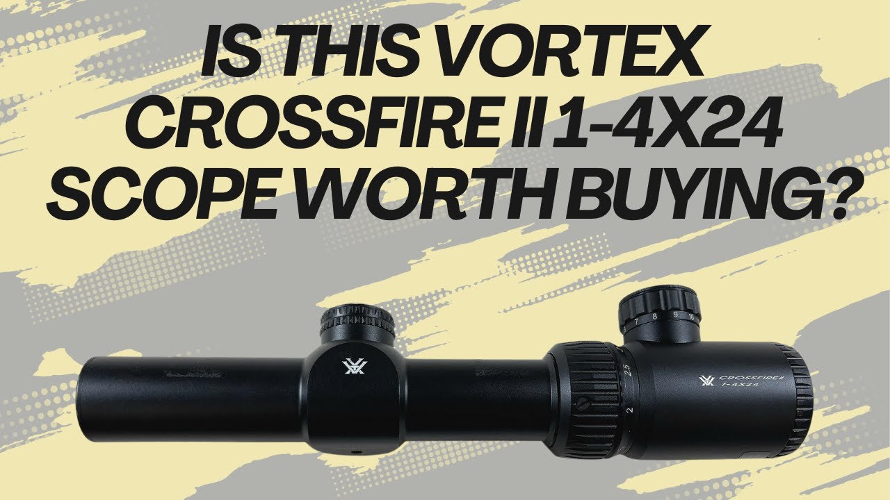 Краткий обзор и впечатления от прицела Vortex Crossfire II 1-4x24mm с прицельной сеткой V-Brite (...