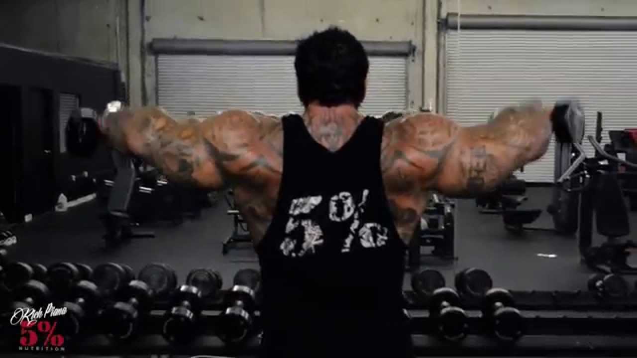 SIDE LATERALS- DOING IT RIGHT- Rich Piana