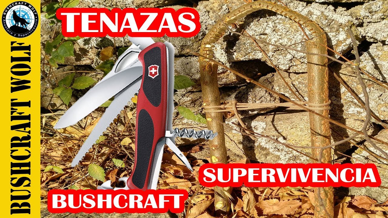 Como Hacer Tenazas de Bushcraft con Victorinox Rangergrip 79