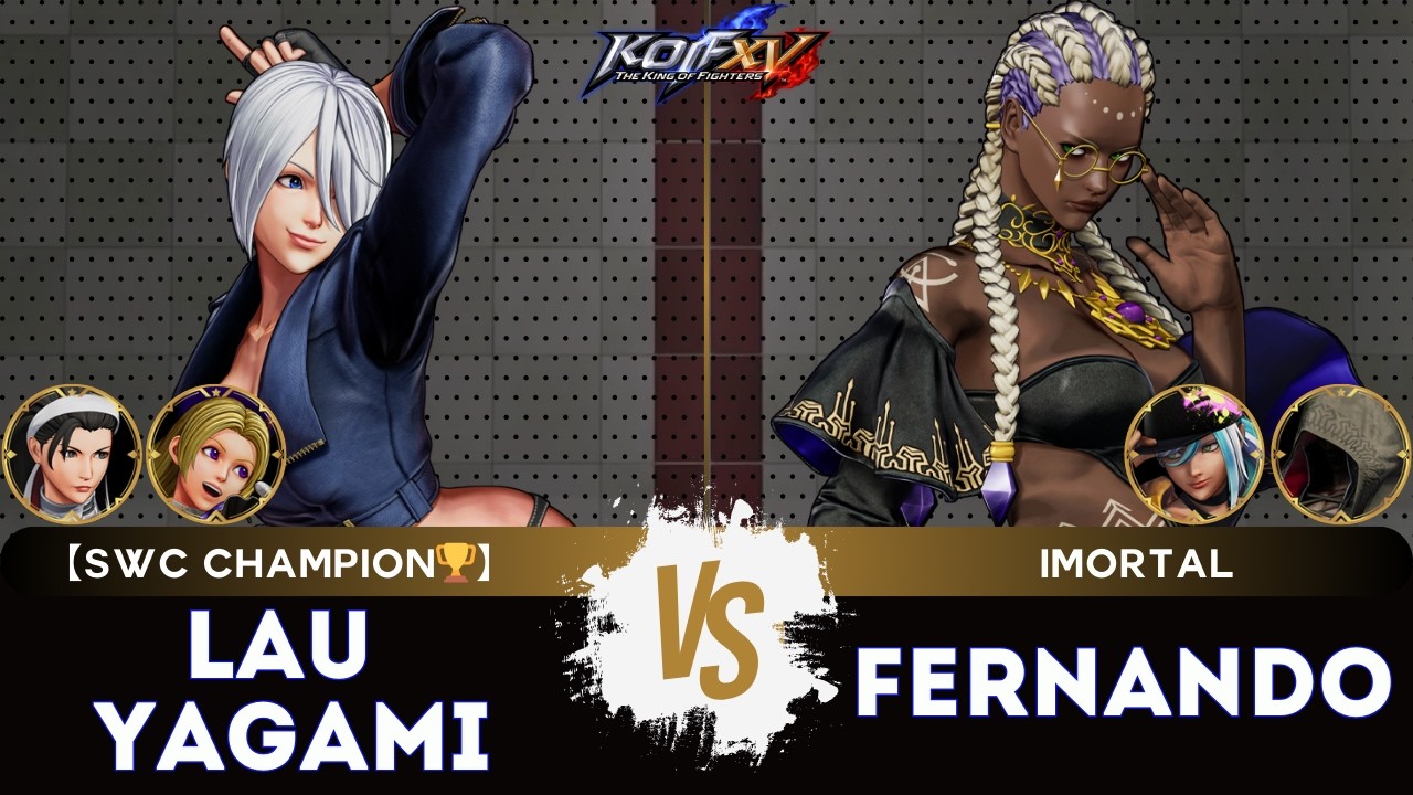 KOF XV ▰ LAUYAGAMI (Ángel/Hinako/Chizuru) 🆚 FERNANDO (Dolores/Isla/Kukri) 🎞️Replay Match - 3/26