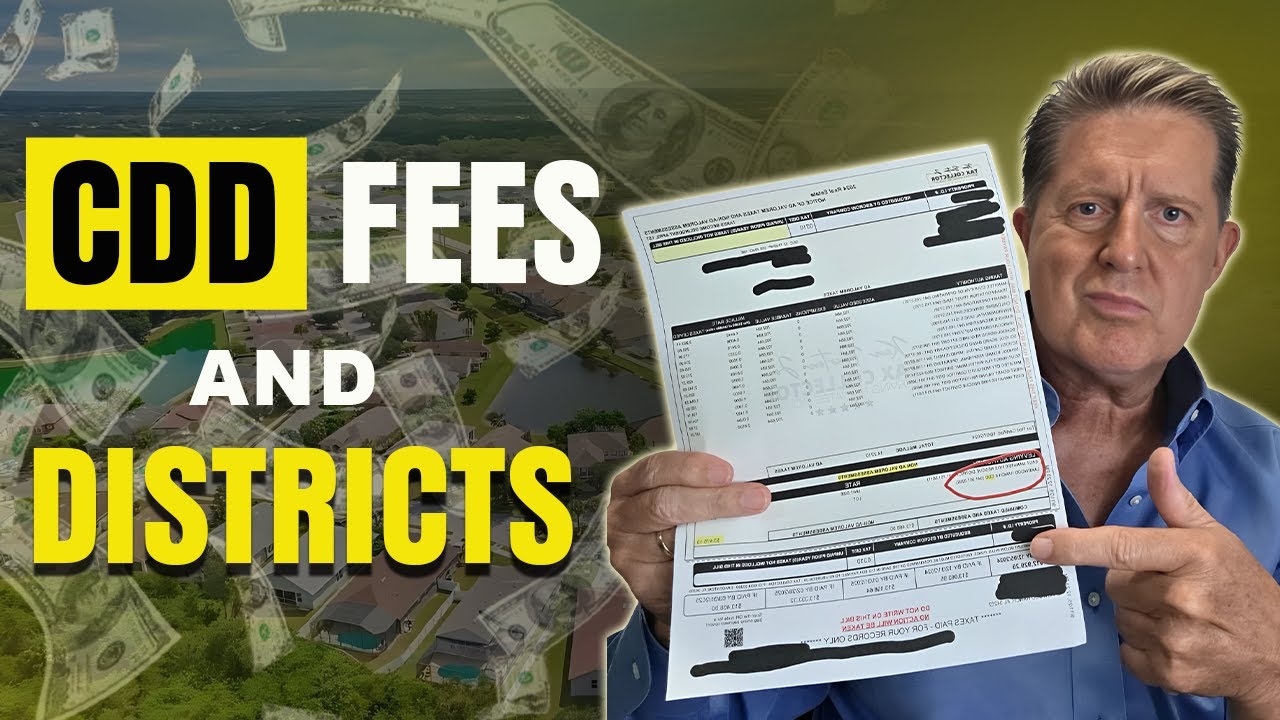What Are CDD Fees? Florida Homebuyers MUST Watch This!