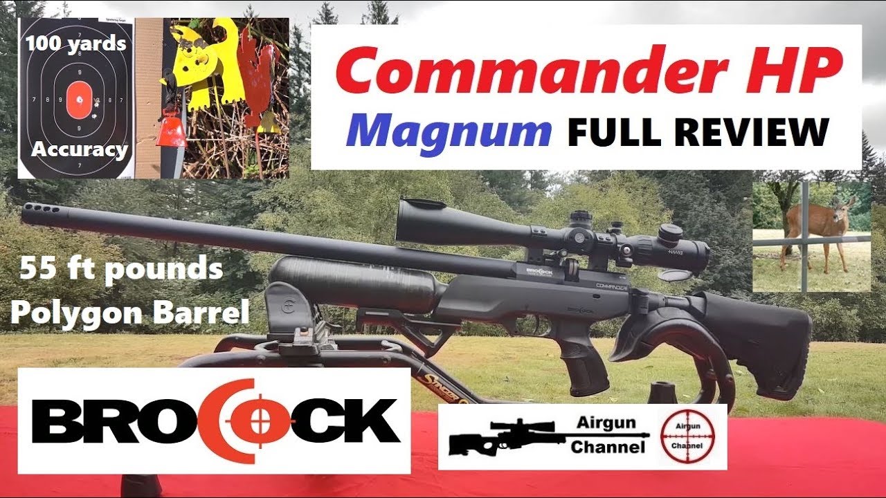 Brocock's COMMANDER Magnum HP (Full Review) +100 Yard Accuracy