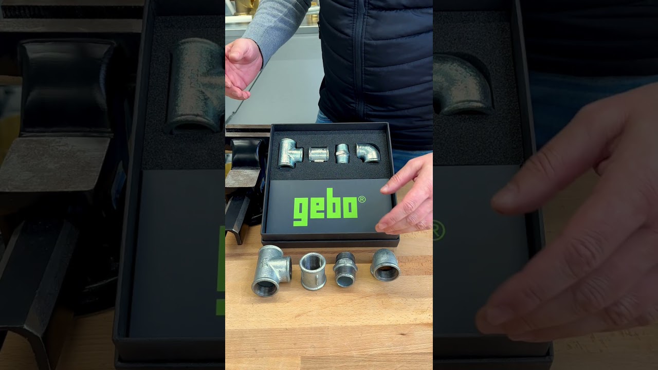 GEBO Platinum dupl&aacute;n horganyzott menetes fittingek  #geboplatinum #menetesfitting #threadedfitting