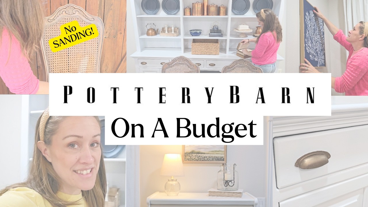 It's Finally Finished! Pottery Barn Inspired Dining Room Makeover on A Tight Budget