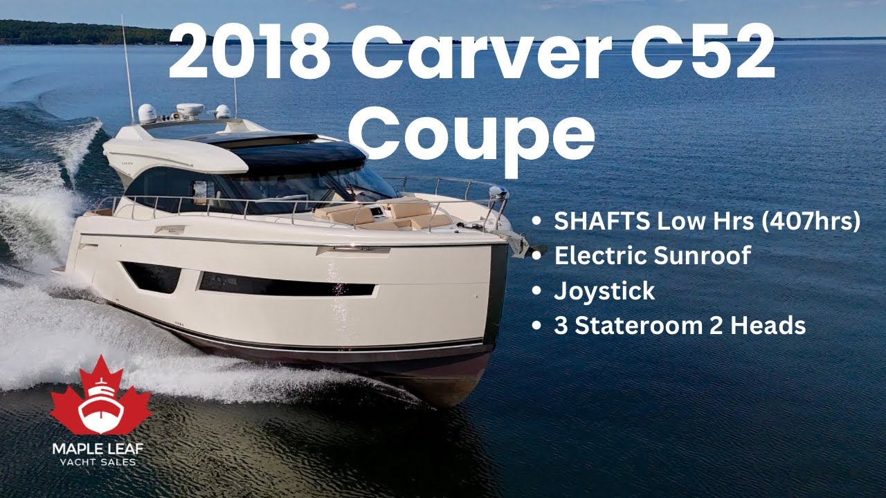 Carver C52 Coupe 2018 - Walkthrough