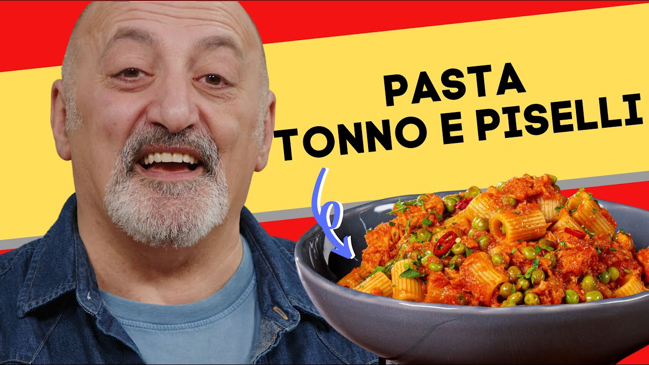 Паста с тунцом и горохом