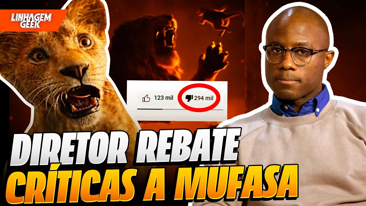 SENTIU! DIRETOR DE MUFASA: O REI LEÃO RESPONDE CRÍTICAS
