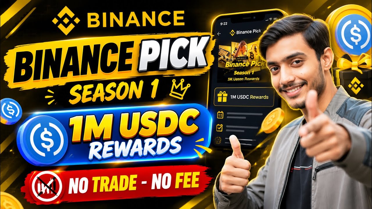 Binance New pick Season 1 Campaign | Binance New Offer Today | Binance New Score Campaign 