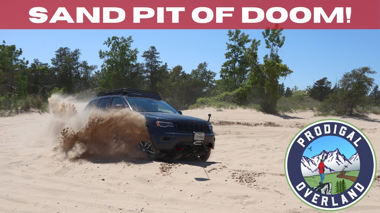Jeep Grand Cherokee Trailhawk | Off Road at Silver Lake Sand Dunes!