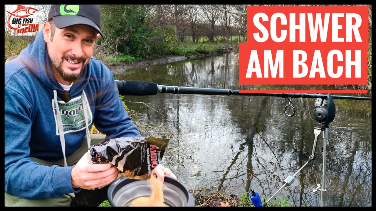 Angeln am Bach - Schweres Gerät