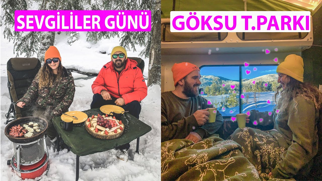 Crawler Karavanla Göksu Tabiat Parkında Sevgililer Günü Kampı