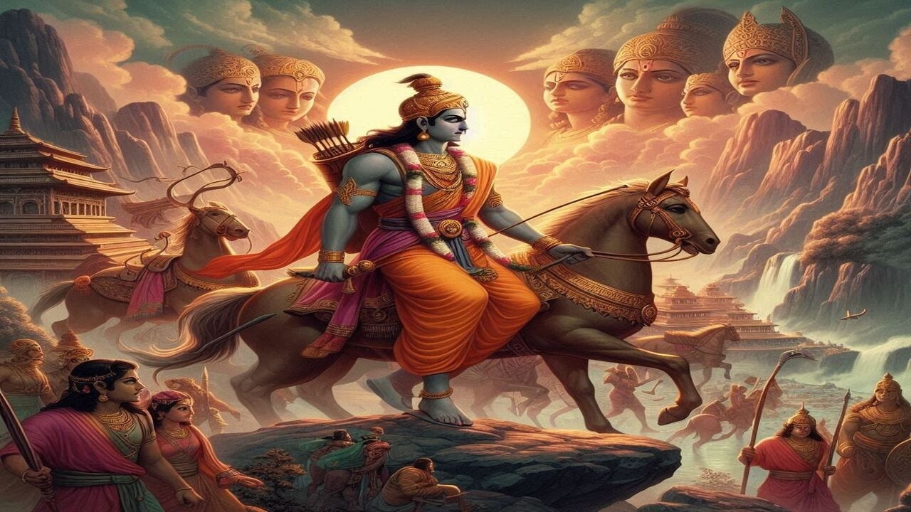 The Epic Journey of Lord Rama: A Tale of Duty and Devotion|Yashthakuryuvi|