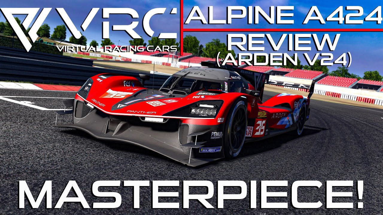 Virtual Racing Cars ArdenV24 (ALPINE A424 LMDH) | Review | It's A Masterpice!