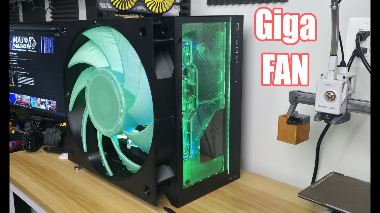 GIGA Fan vs Gaming PC &ndash; Can One Fan Cool It? | H2S Review