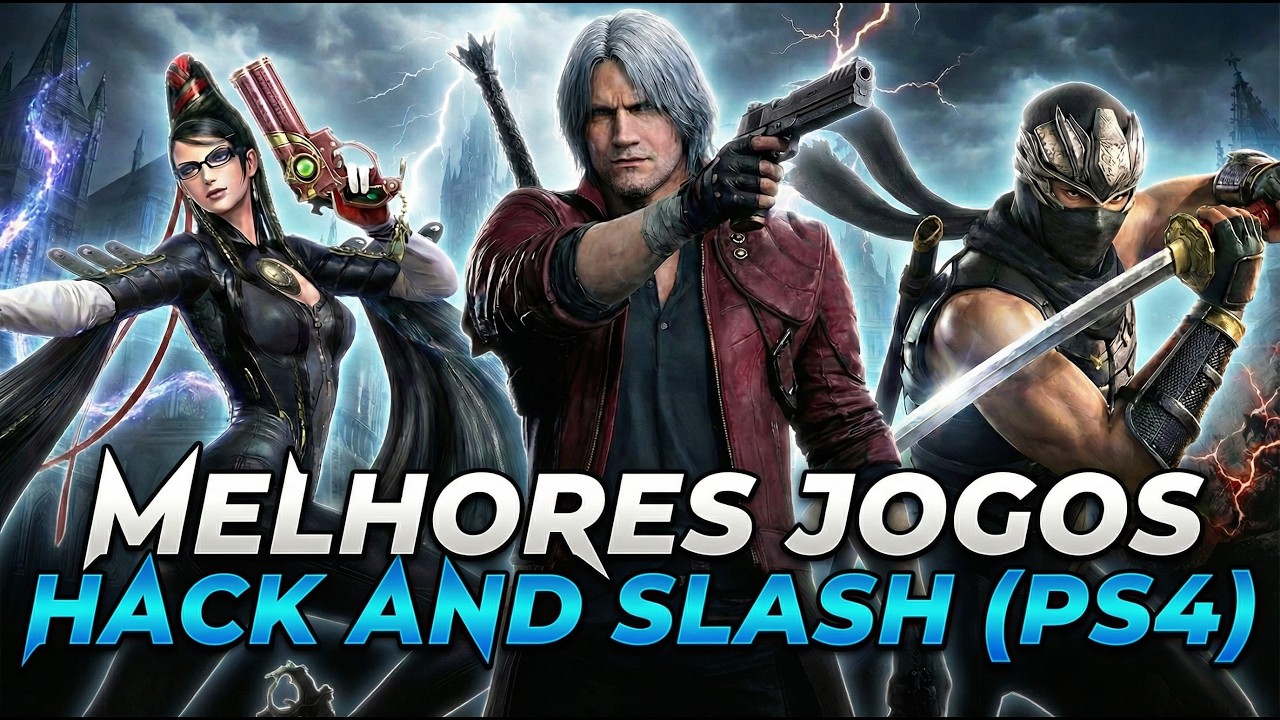 🥇OS 25 MELHORES JOGOS HACK AND SLASH PARA PLAYSTATION 4 (GAMES PS4)