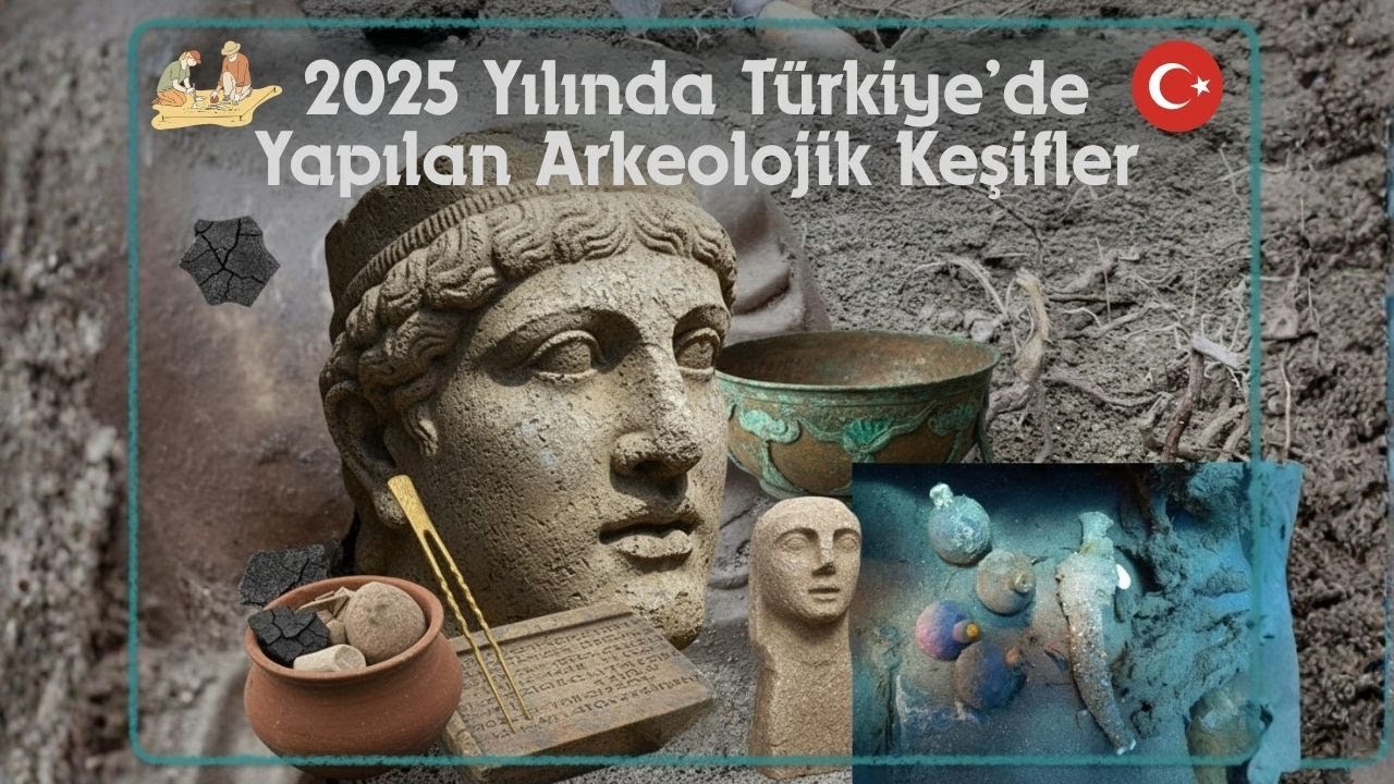 2025 Yılında Türkiye’de Yapılan 10 Önemli Arkeolojik Keşif