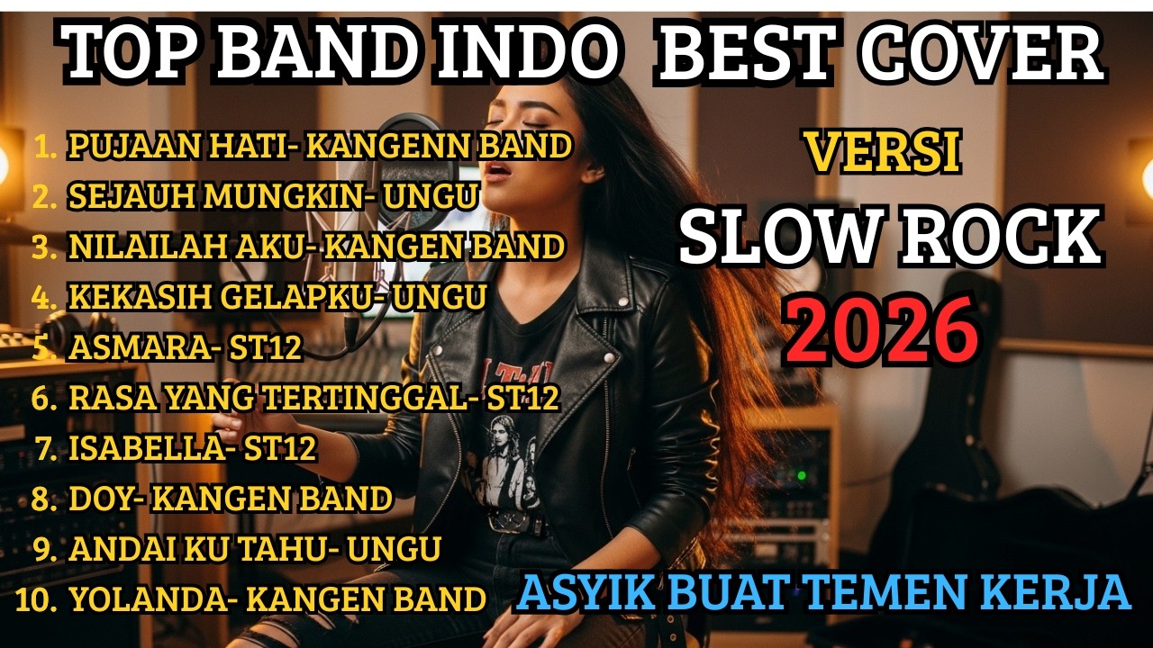 Rekomendasi 10 Lagu Pop Indonesia Cover Rock 🎸 Nuansa 2000an