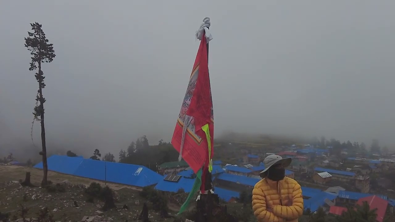 Manaslu Himal, larkye la pass(above 5106 m high form sea level)