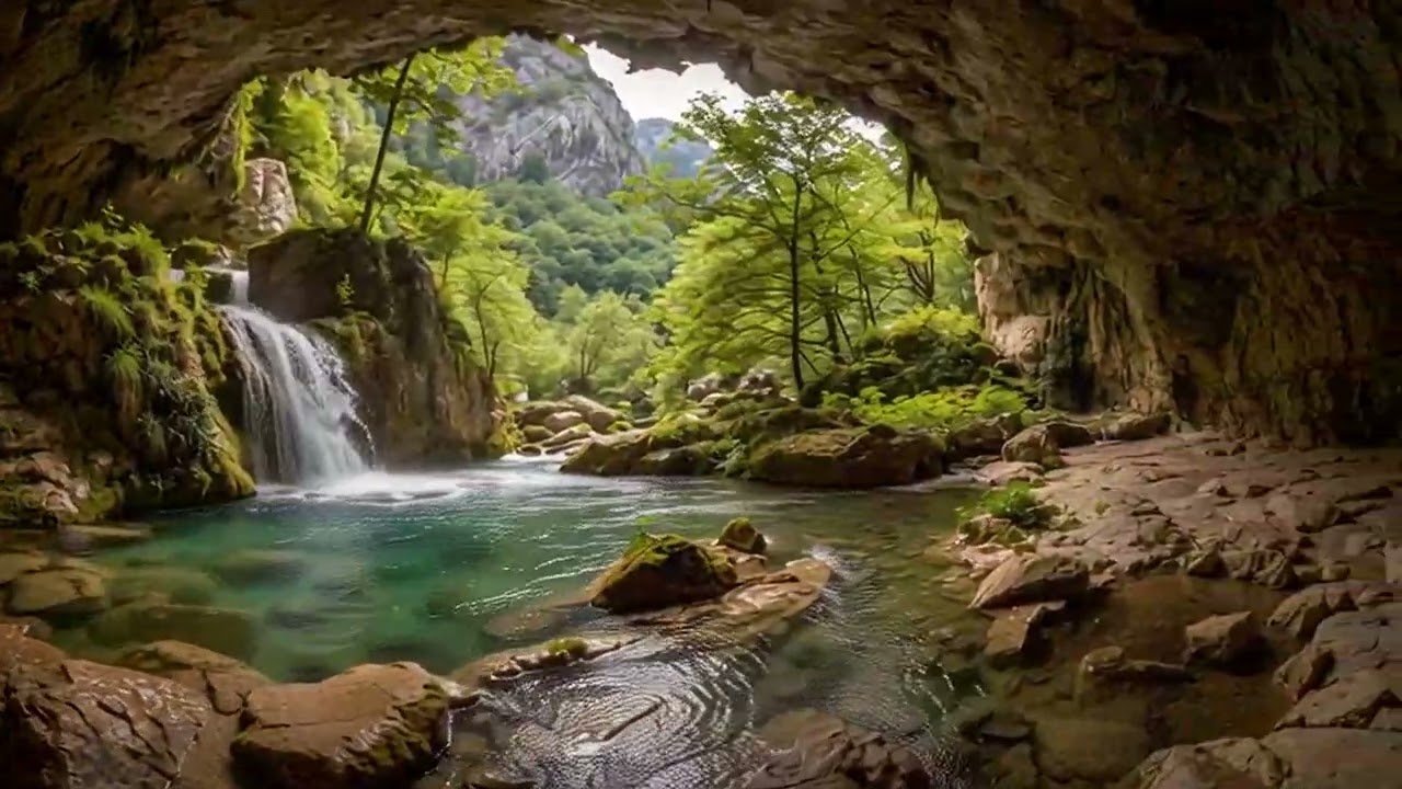Spring in Yosemite 🌸 Relaxing Piano & Nature Sounds for Sleep, Study & Stress Relief