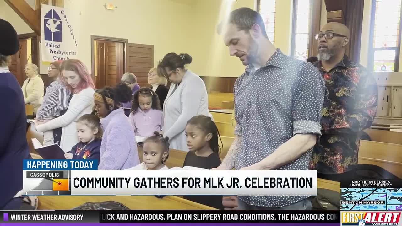 Cassopolis community gathers to honor Martin Luther King Jr.