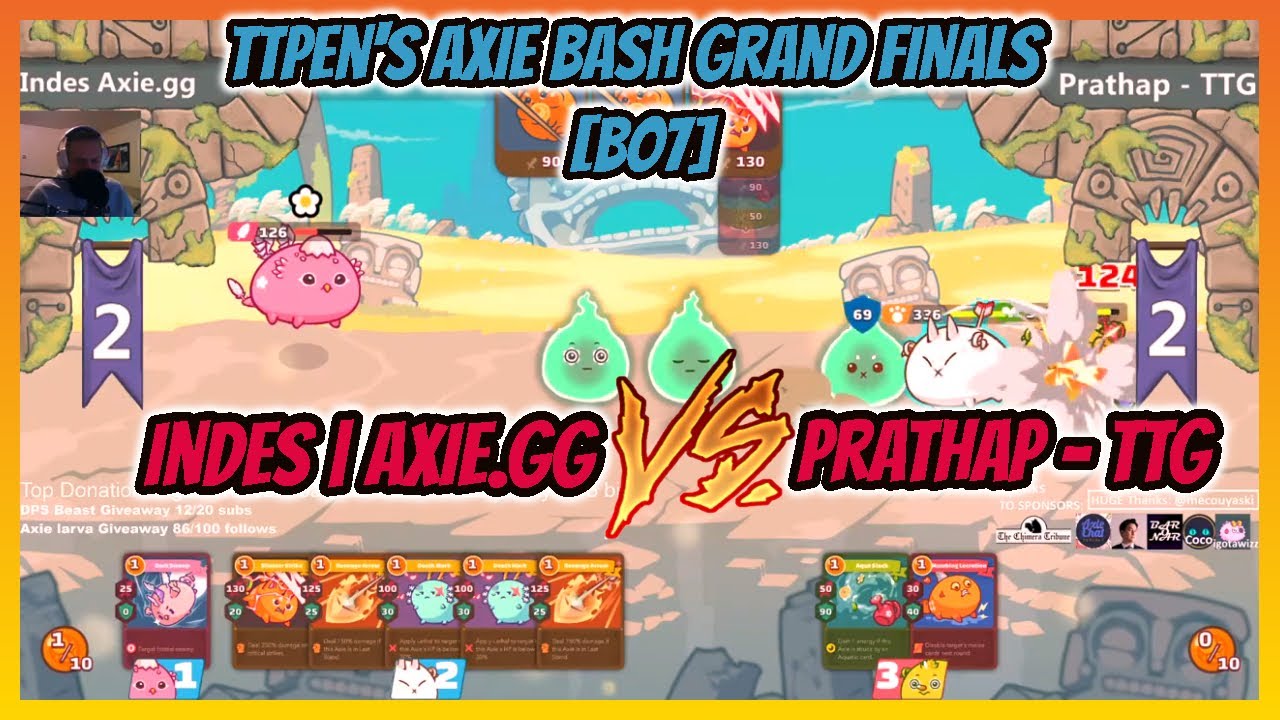 Indes | Axie.gg VS Prathap - TTG | AXIE INFINITY TTPEN