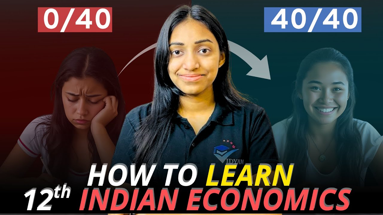 HOW TO LEARN INDIAN ECONOMICS I CLASS 12 ECONOMICS I INDIAN ECO TIPS & TRICKS I INDIAN ECO NOTES