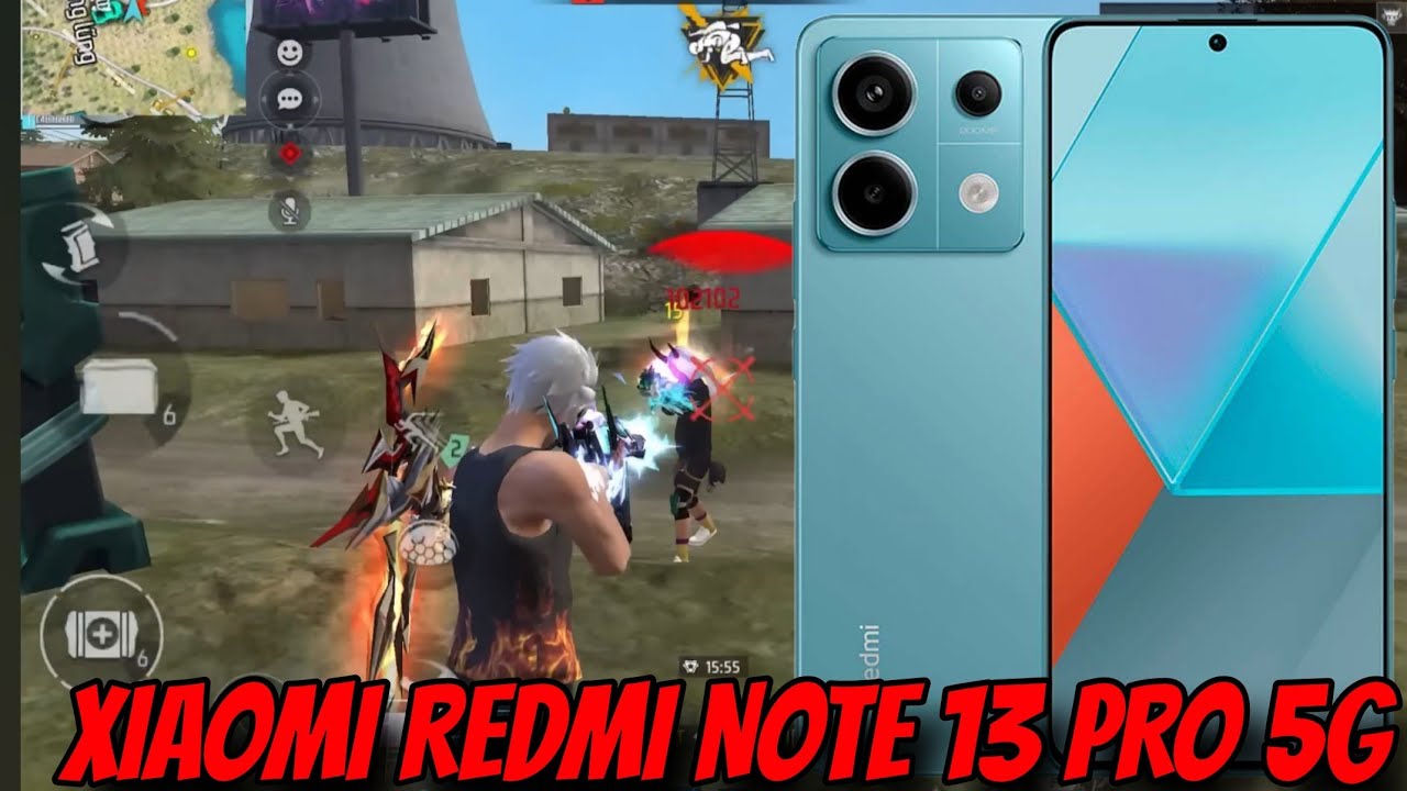 ASÍ CORRE FREE FIRE EN EL XIAOMI REDMI NOTE 13 PRO 5G ¿VALE LA PENA PARA 2024?