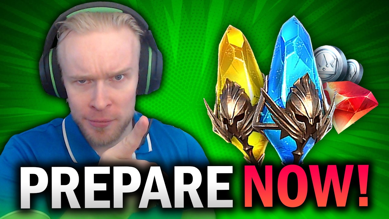 DON'T MESS UP! Save Up These Resouces NOW! - Raid: Shadow Legends Fusion Preparation Guide