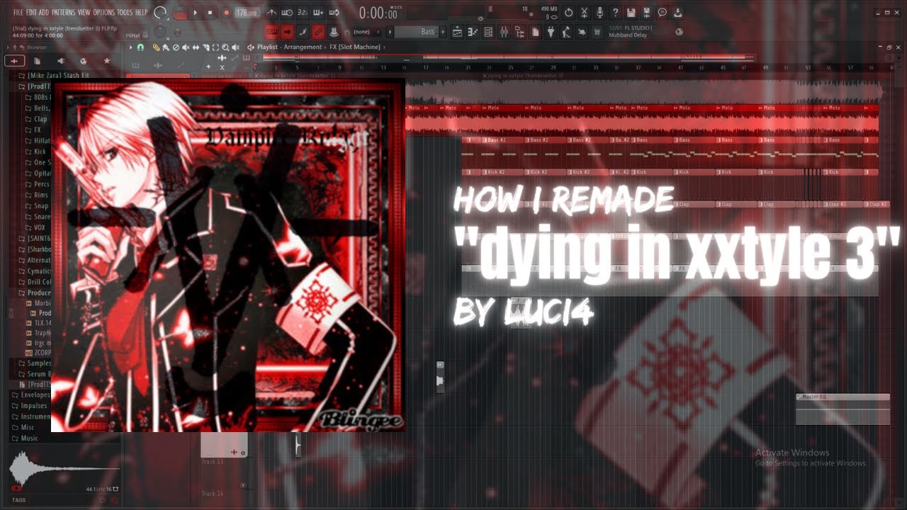 How I remade 'dying in xxtyle 3' by Luci4 | 88% Accurate