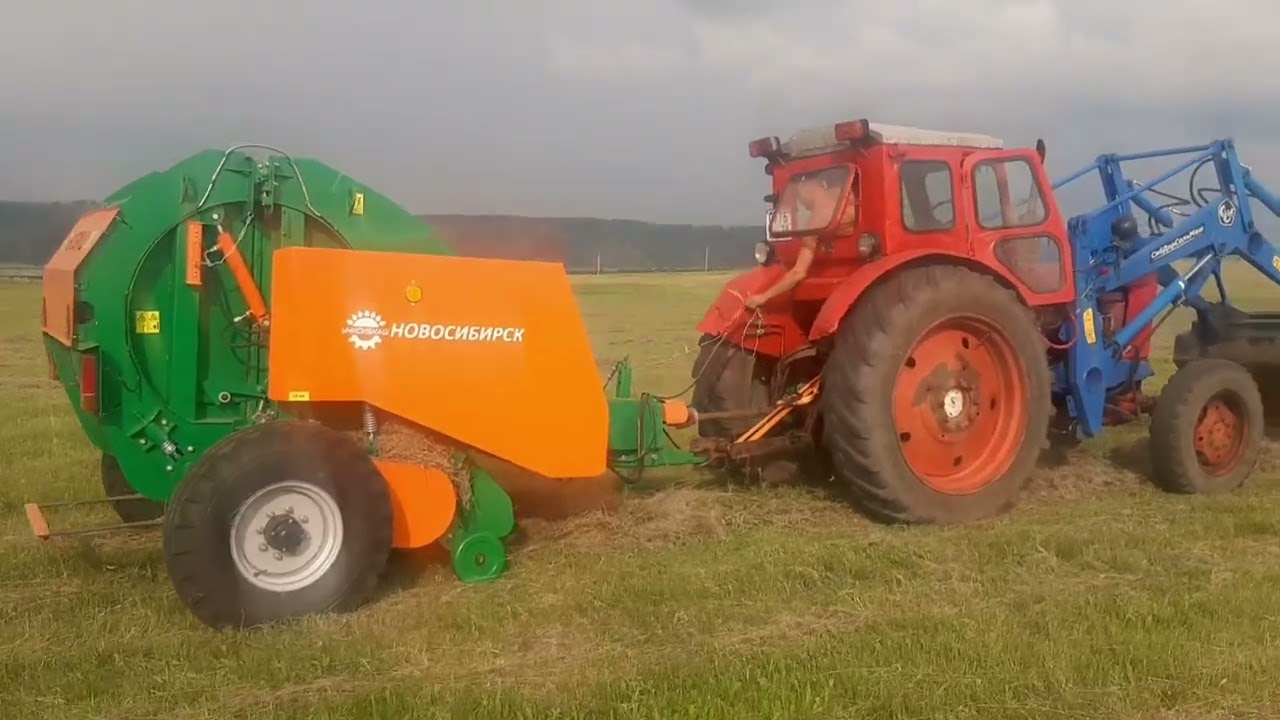 Прессуем сено на т40ам.  Сенокос 2024год. Комментируем ☝😉