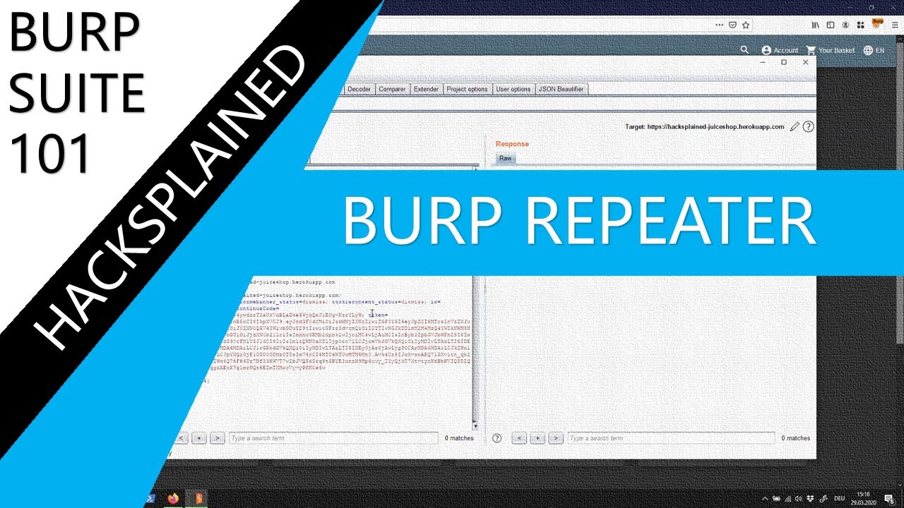 Как использовать Repeater в Burp Suite