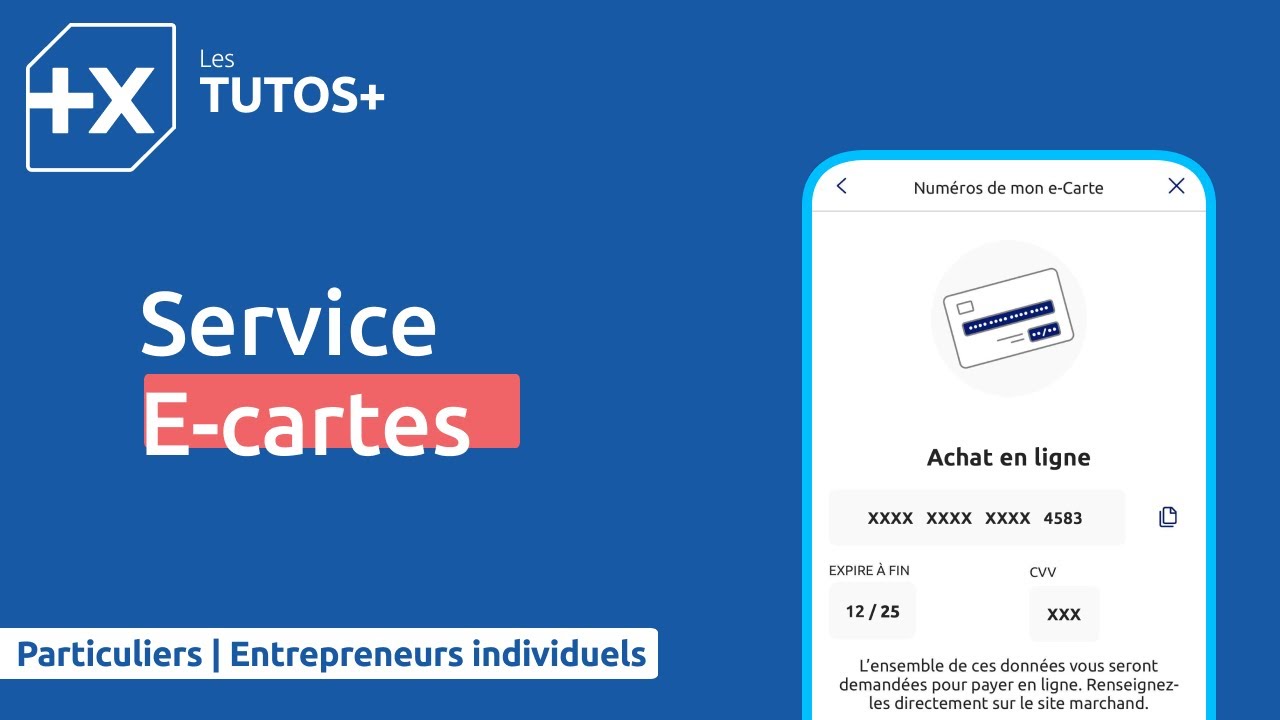 Comment cr&eacute;er et utiliser une e-Carte pour vos achats en ligne ? | Banque Populaire
